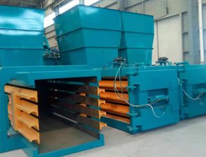 Waste paper baler