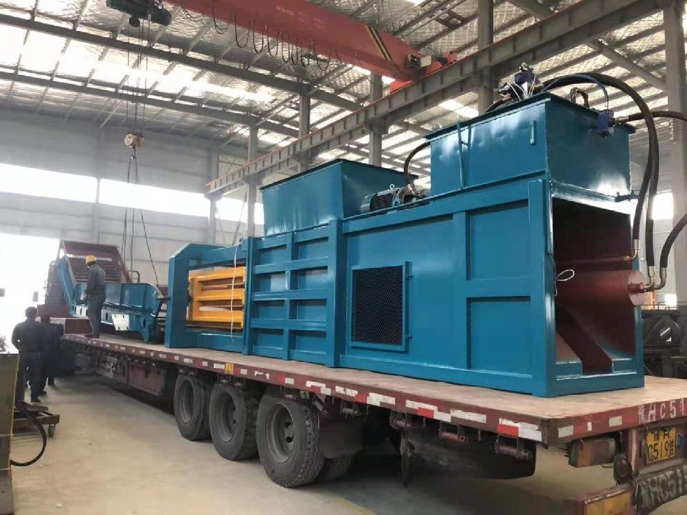 The hydraulic baler site sent to Yulin, Shaanxi