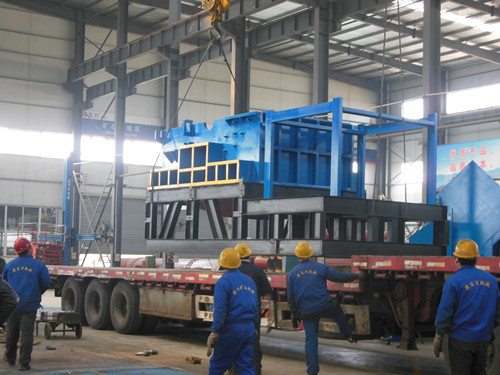 The metal crusher site sent to Liuzhou, Guangxi
